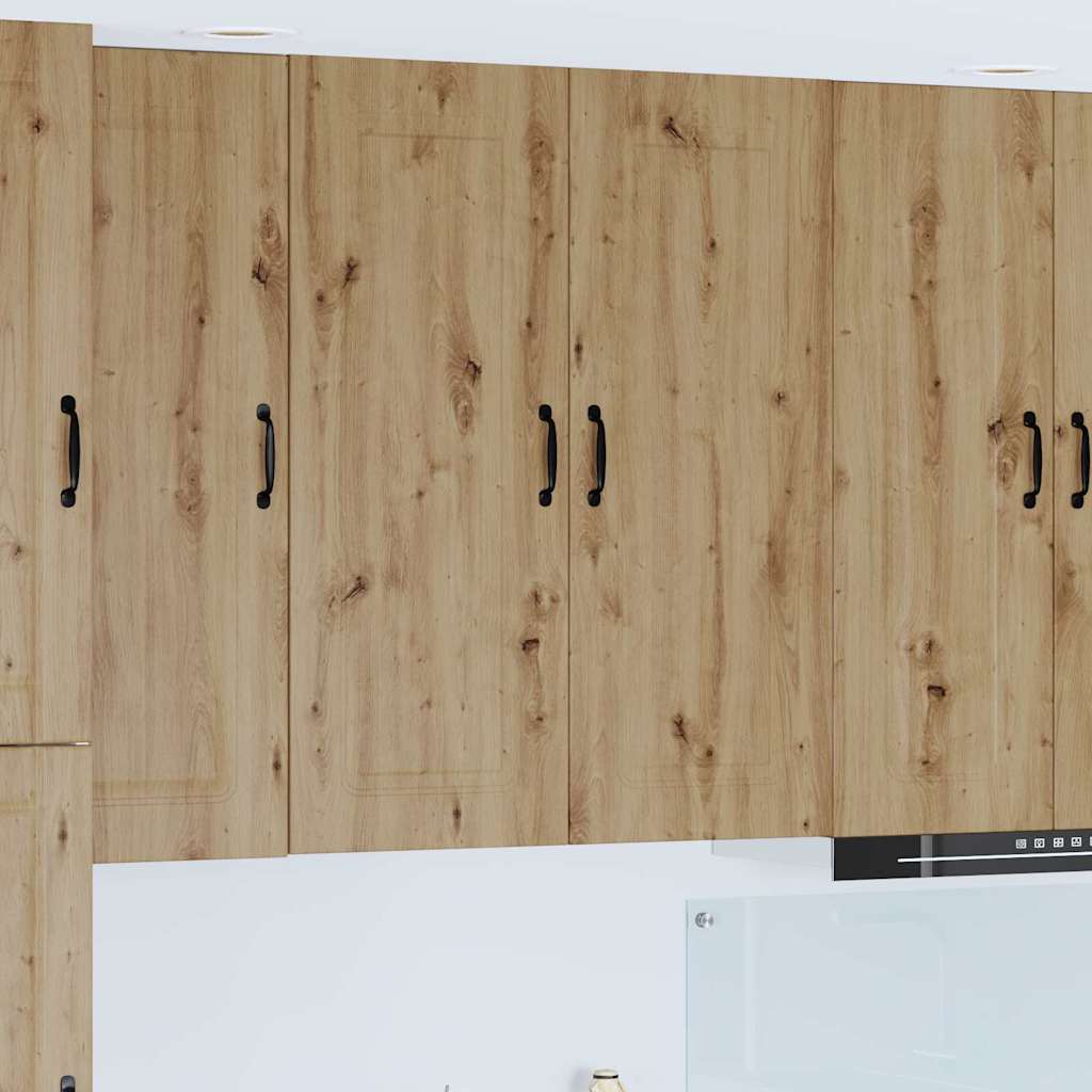 Vægskab til køkken med hylde Artisan Egetræ 80 x 31 x 100 cm