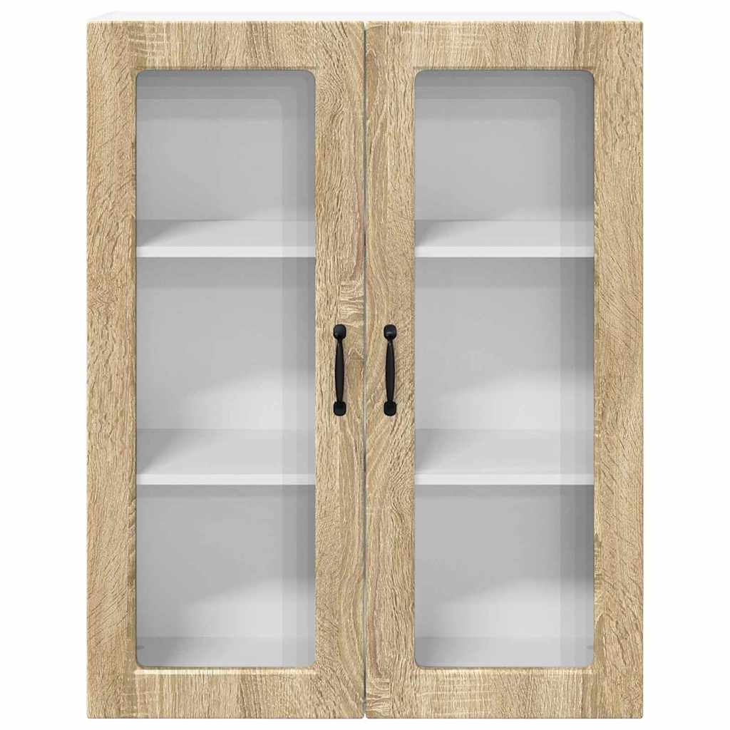 Vægskab til køkken Sonoma eg 80 x 31 x 100 cm Konstrueret træ