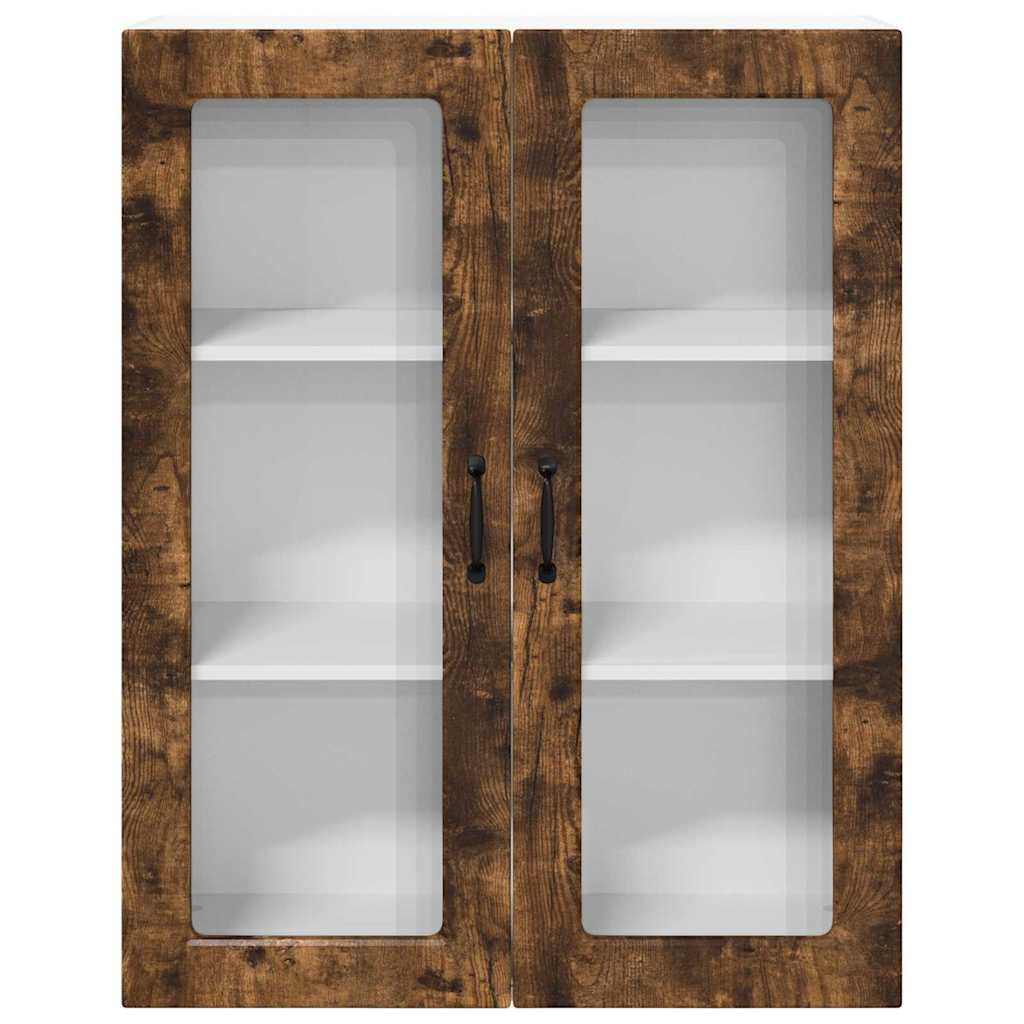 Vægskab til køkken Røget eg 80 x 31 x 100 cm Konstrueret træ