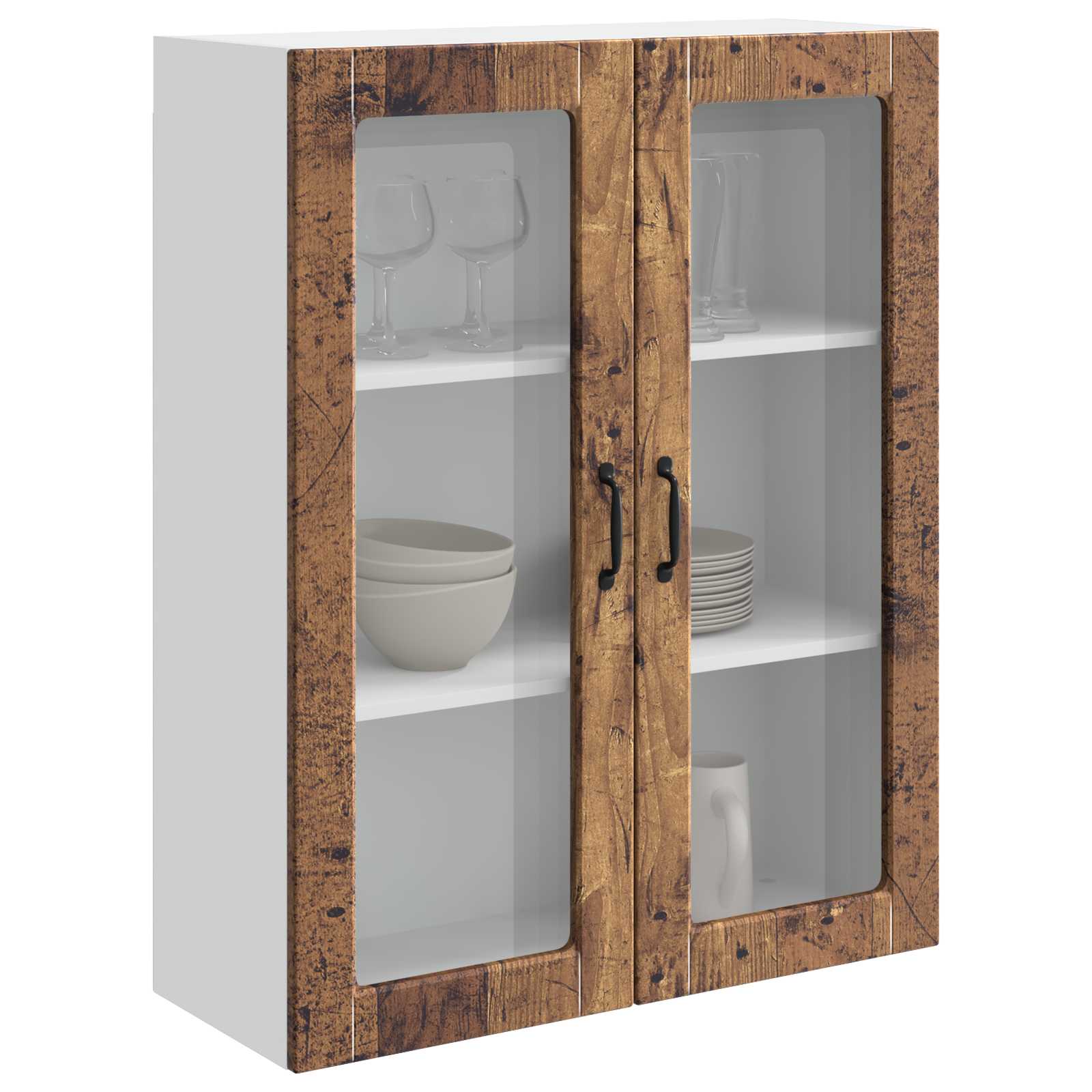 Panel til opvaskemaskine Kalmar Gammelt træ 80 x 31 x 100 cm