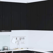 Vægskab til køkken Sort 57 x 57 x 100 cm Konstrueret træ