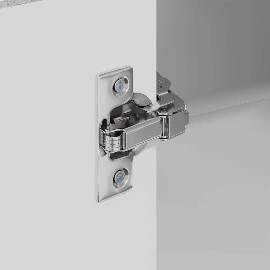 Vægskab til køkken Beton Grå 57 x 57 x 100 cm Konstrueret træ