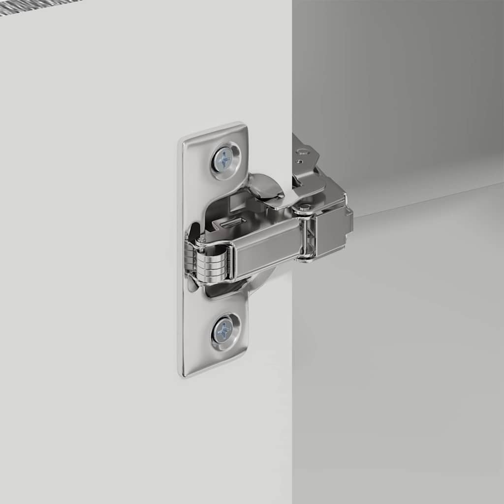 Vægskab til køkken Grå Sonoma 57 x 57 x 100 cm Konstrueret træ