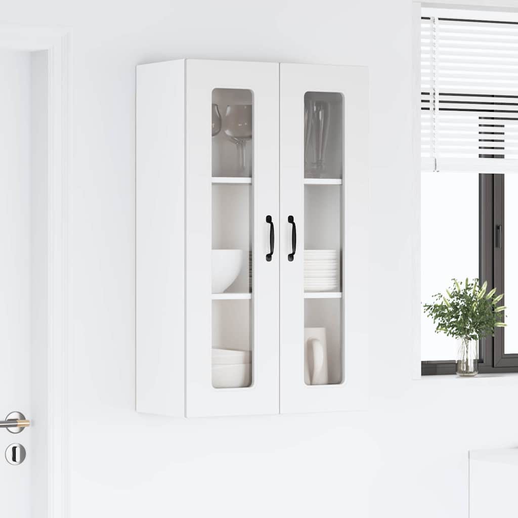 Vægskab til køkken Hvid 60 x 31 x 100 cm Konstrueret træ