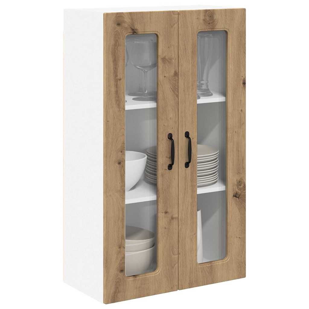 Vægskab til køkken med hylde Artisan Egetræ 60 x 31 x 100 cm