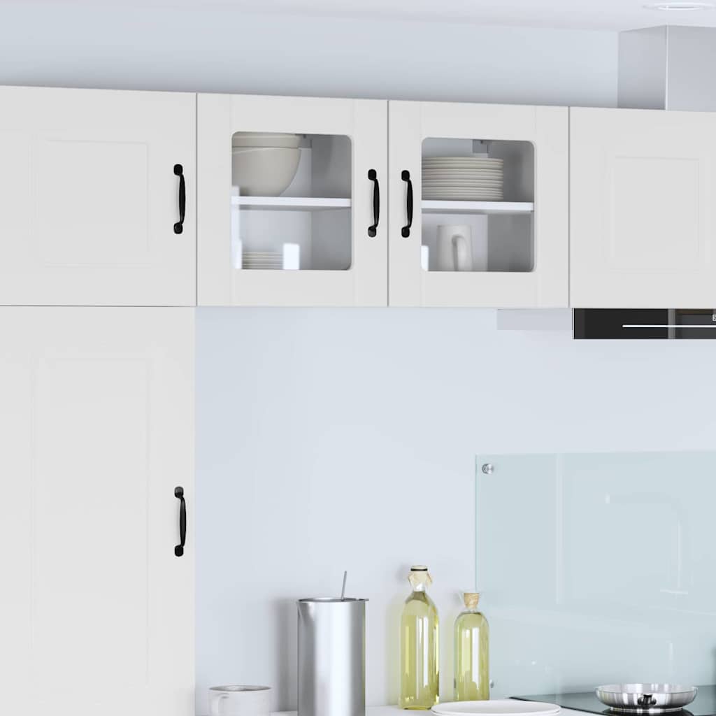 Væglågskab LUCCA 2 pcs Hvid 40 x 31 x 40 cm Konstrueret træ