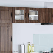 Væglågskab LUCCA 2 pcs Brunt eg 40 x 31 x 40 cm Konstrueret træ
