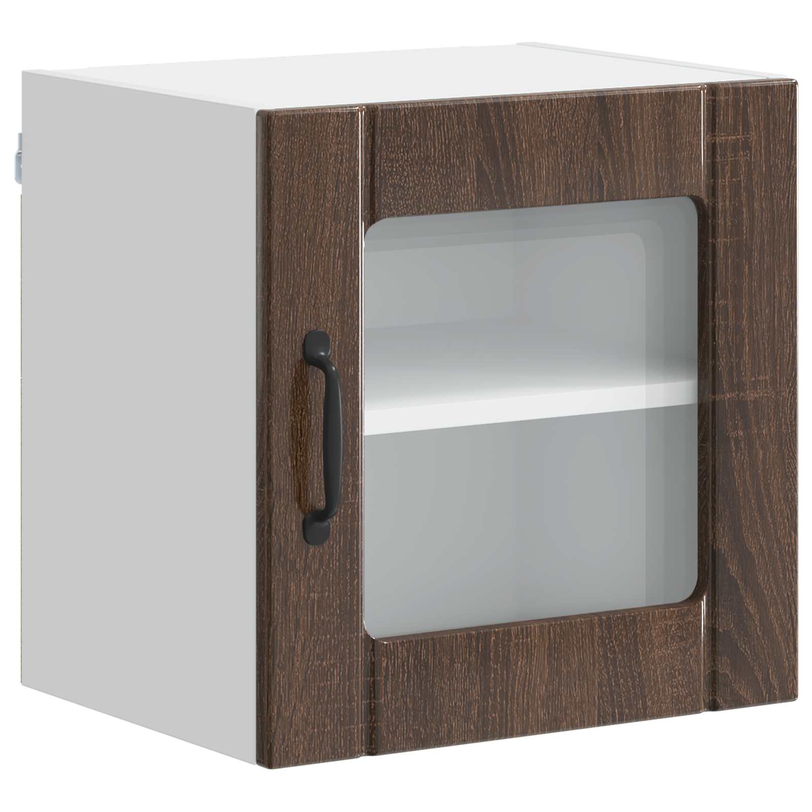 Væglågskab LUCCA 2 pcs Brunt eg 40 x 31 x 40 cm Konstrueret træ