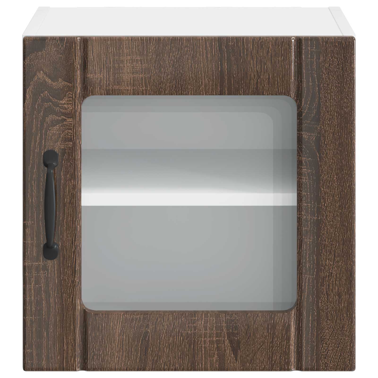 Væglågskab LUCCA 2 pcs Brunt eg 40 x 31 x 40 cm Konstrueret træ