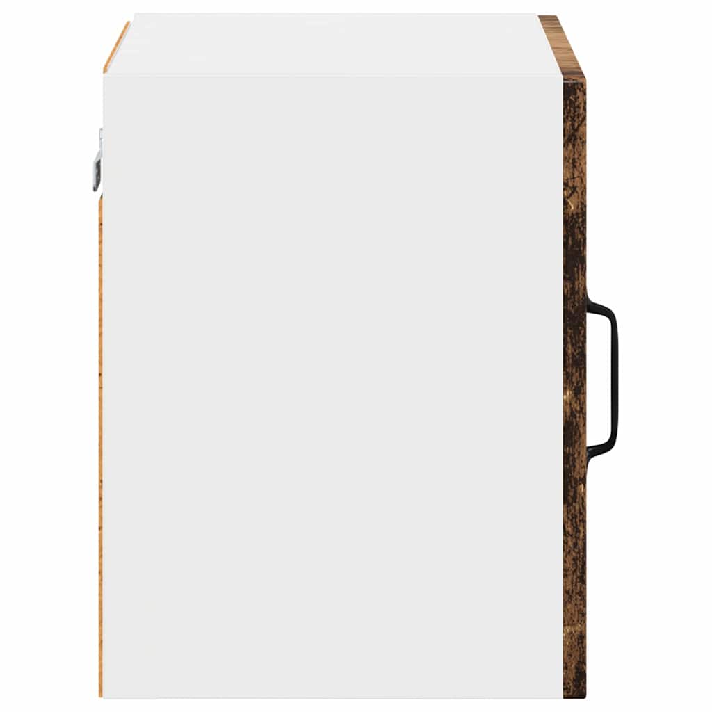 Væglågskab LUCCA 2 pcs Gammelt træ 40 x 31 x 40 cm