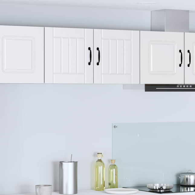 Vægskab LUCCA 2 pcs Hvid 40 x 31 x 40 cm Konstrueret træ