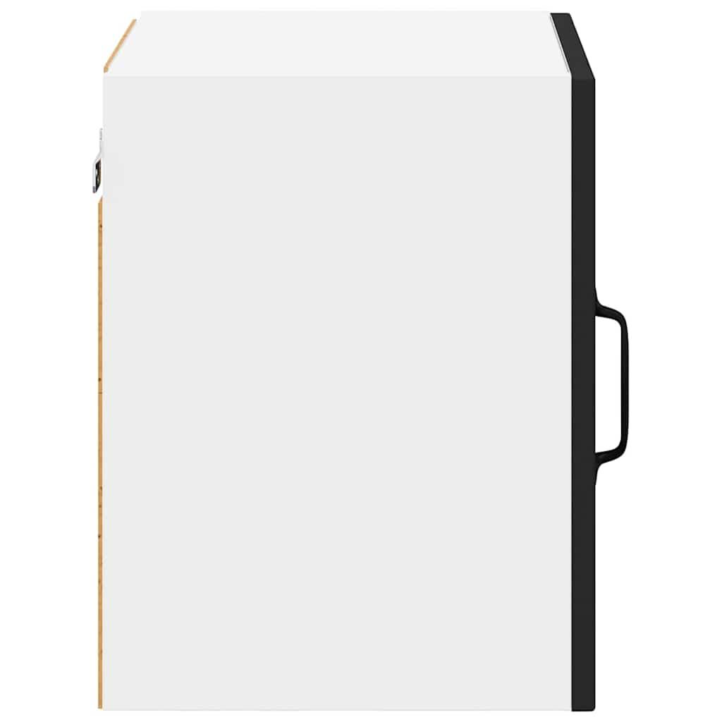 Vægskab LUCCA 2 pcs Sort 40 x 31 x 40 cm Konstrueret træ