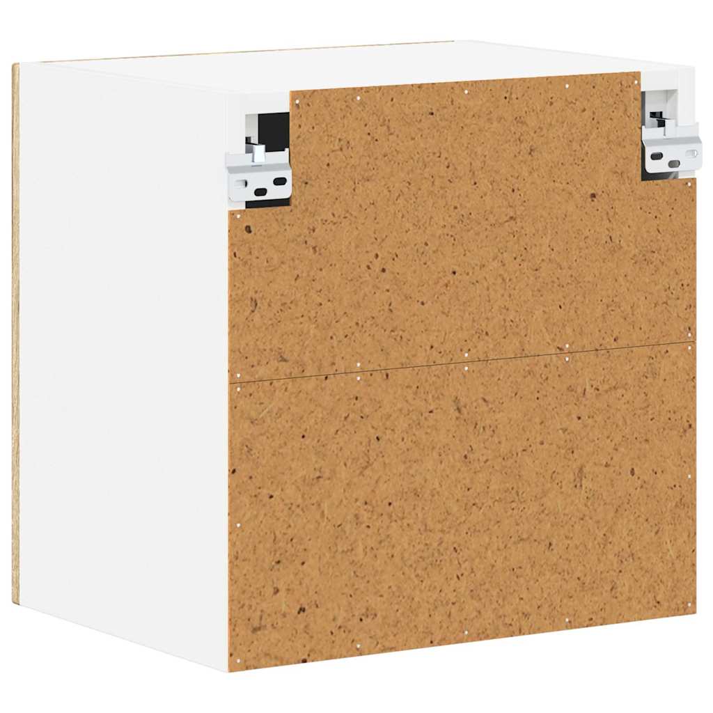 Vægskab LUCCA 2 pcs Sonoma-eg 40 x 31 x 40 cm Konstrueret træ