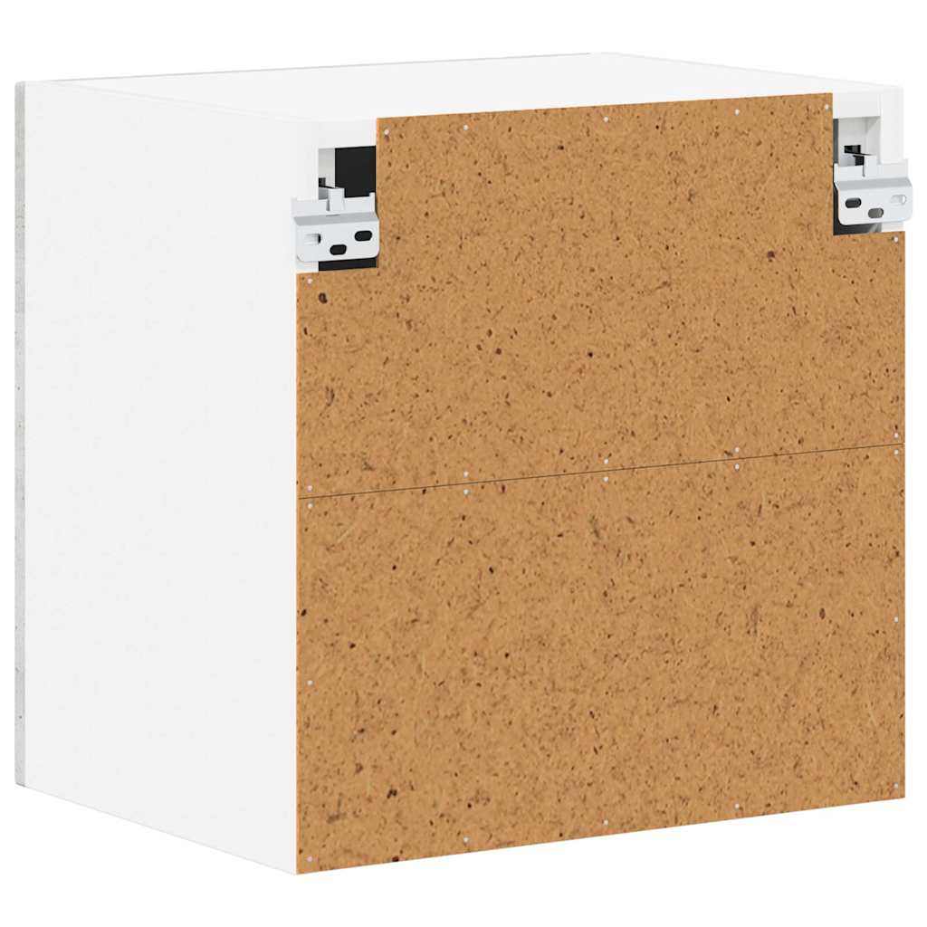 Vægskab LUCCA 2 pcs Betongrå 40 x 31 x 40 cm Konstrueret træ