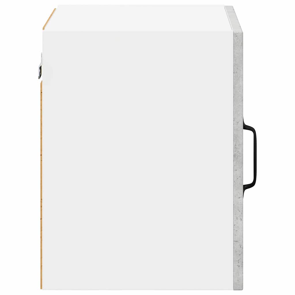 Vægskab LUCCA 2 pcs Betongrå 40 x 31 x 40 cm Konstrueret træ