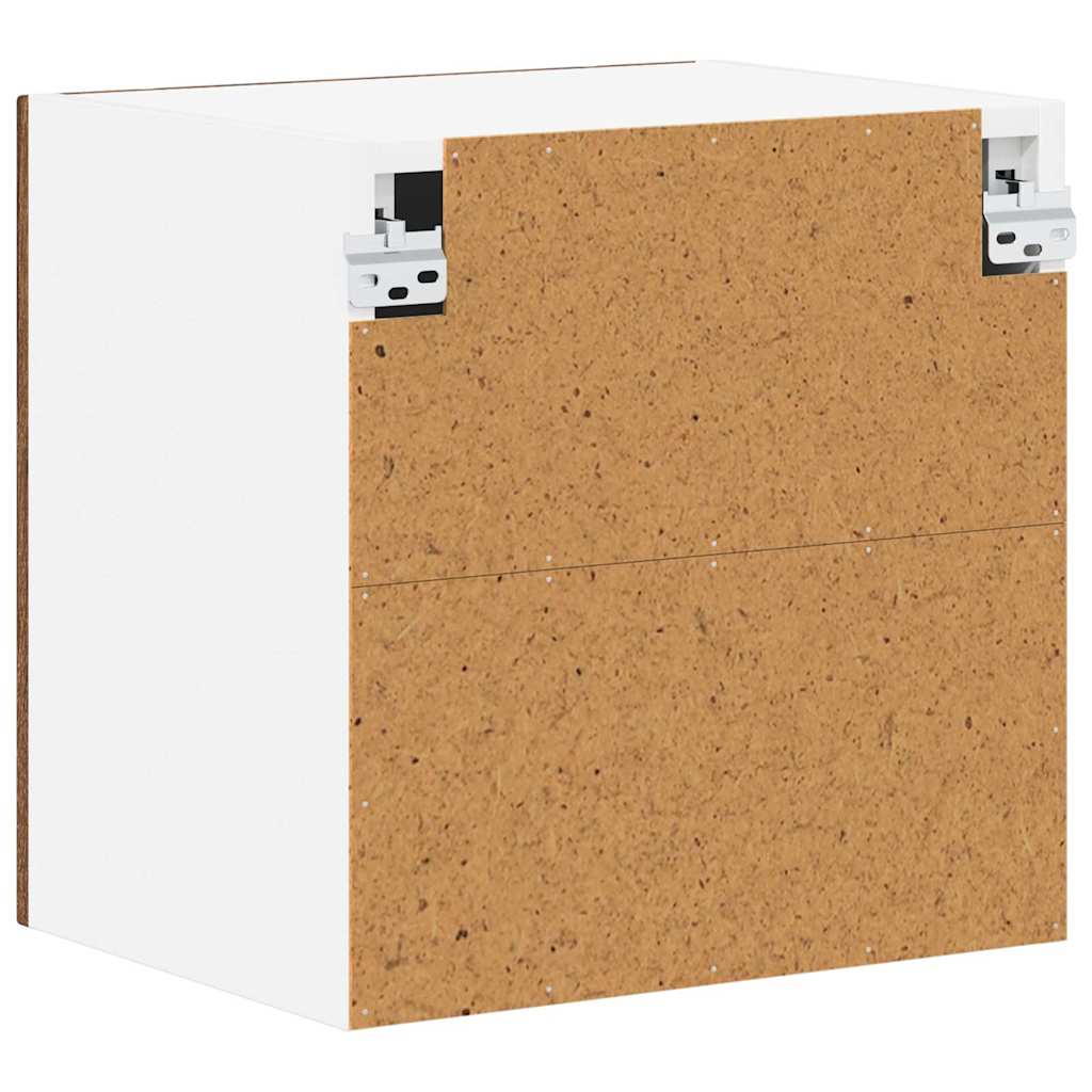 Vægskab LUCCA 2 pcs Brunt eg 40 x 31 x 40 cm Konstrueret træ