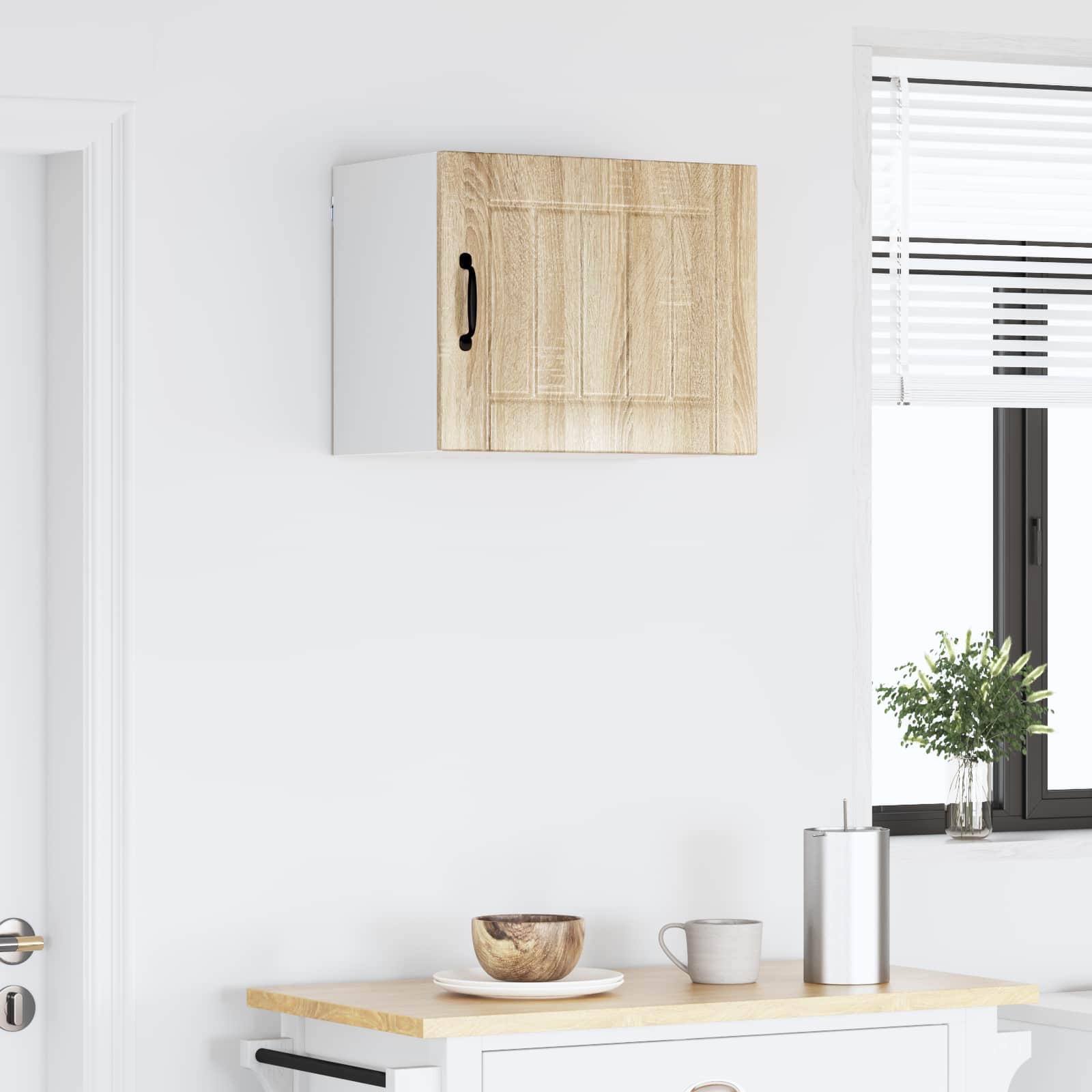 Vægskab LUCCA Sonoma-eg 50 x 31 x 40 cm Konstrueret træ