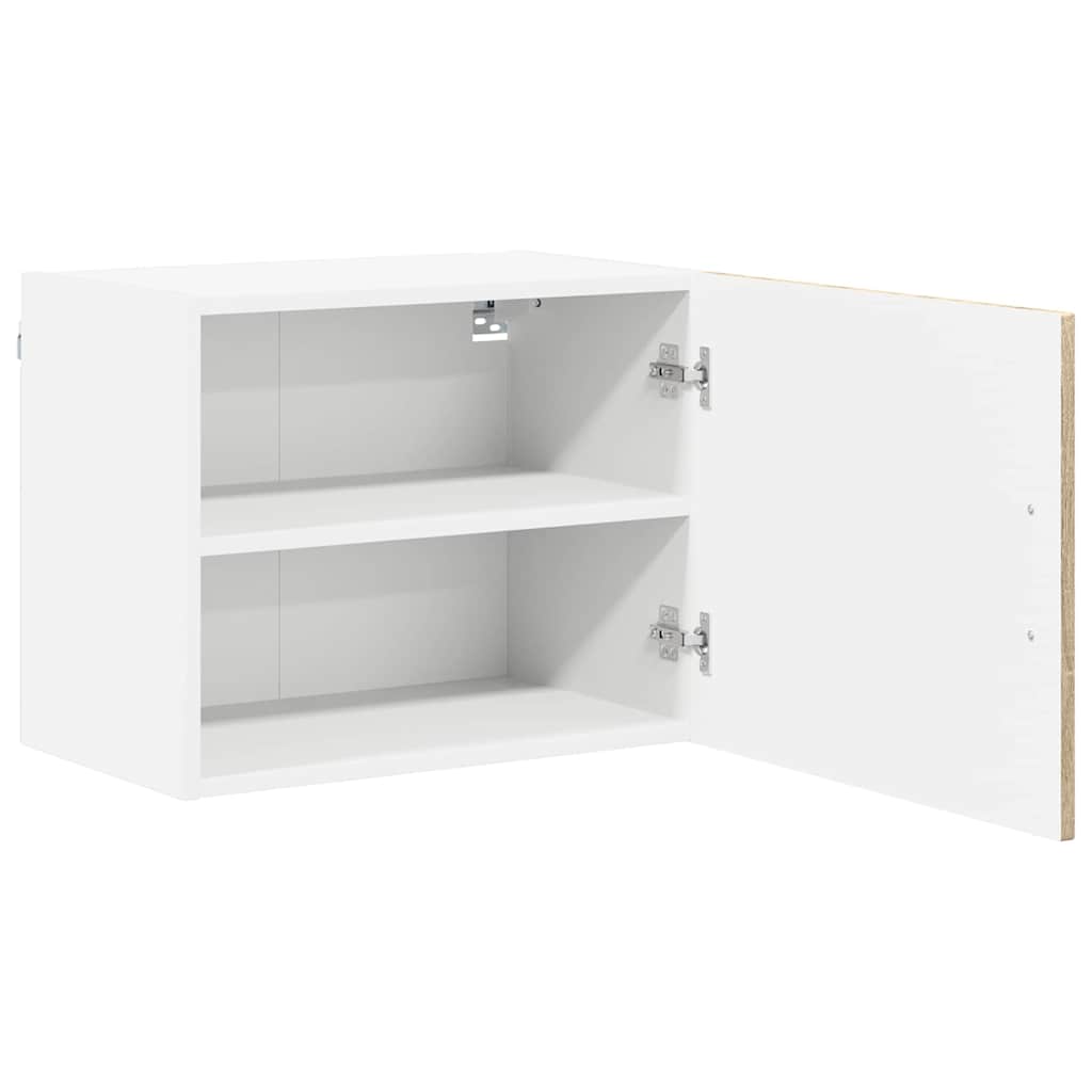 Vægskab LUCCA 2 pcs Sonoma-eg 50 x 31 x 40 cm Konstrueret træ