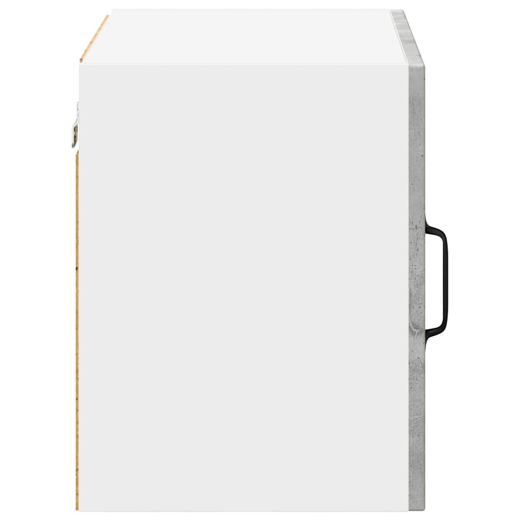 Vægskab LUCCA 2 pcs Betongrå 50 x 31 x 40 cm Konstrueret træ