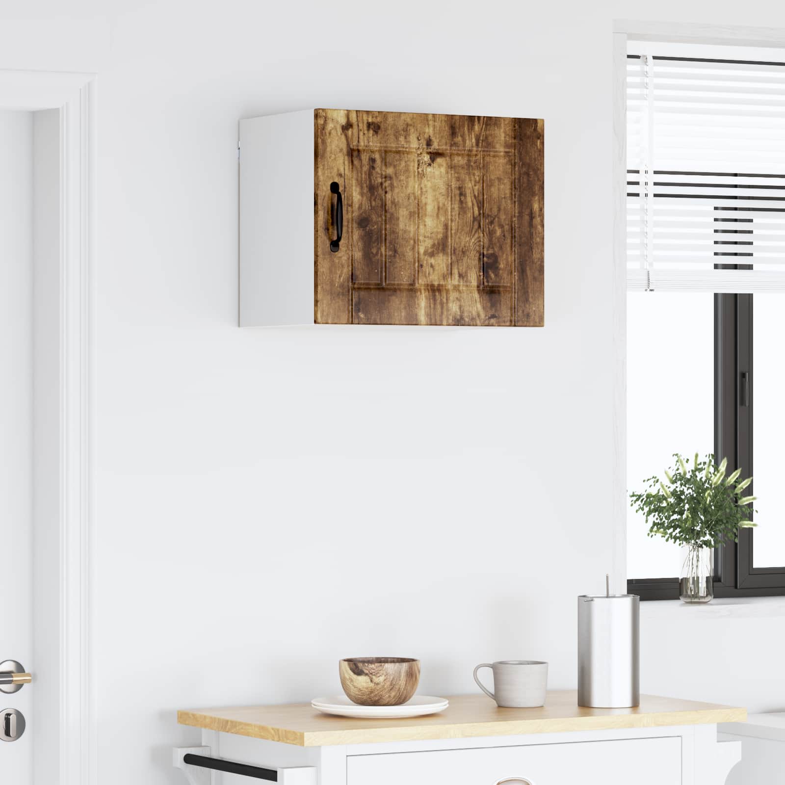 Vægskab LUCCA Røget eg 50 x 31 x 40 cm Konstrueret træ