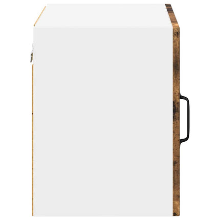Vægskab LUCCA 2 pcs Røget eg 50 x 31 x 40 cm Konstrueret træ