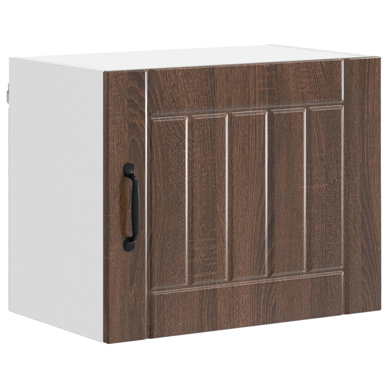 Vægskab LUCCA 2 pcs Brunt eg 50 x 31 x 40 cm Konstrueret træ