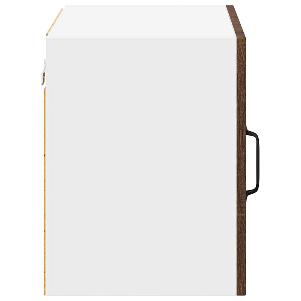 Vægskab LUCCA 2 pcs Brunt eg 50 x 31 x 40 cm Konstrueret træ