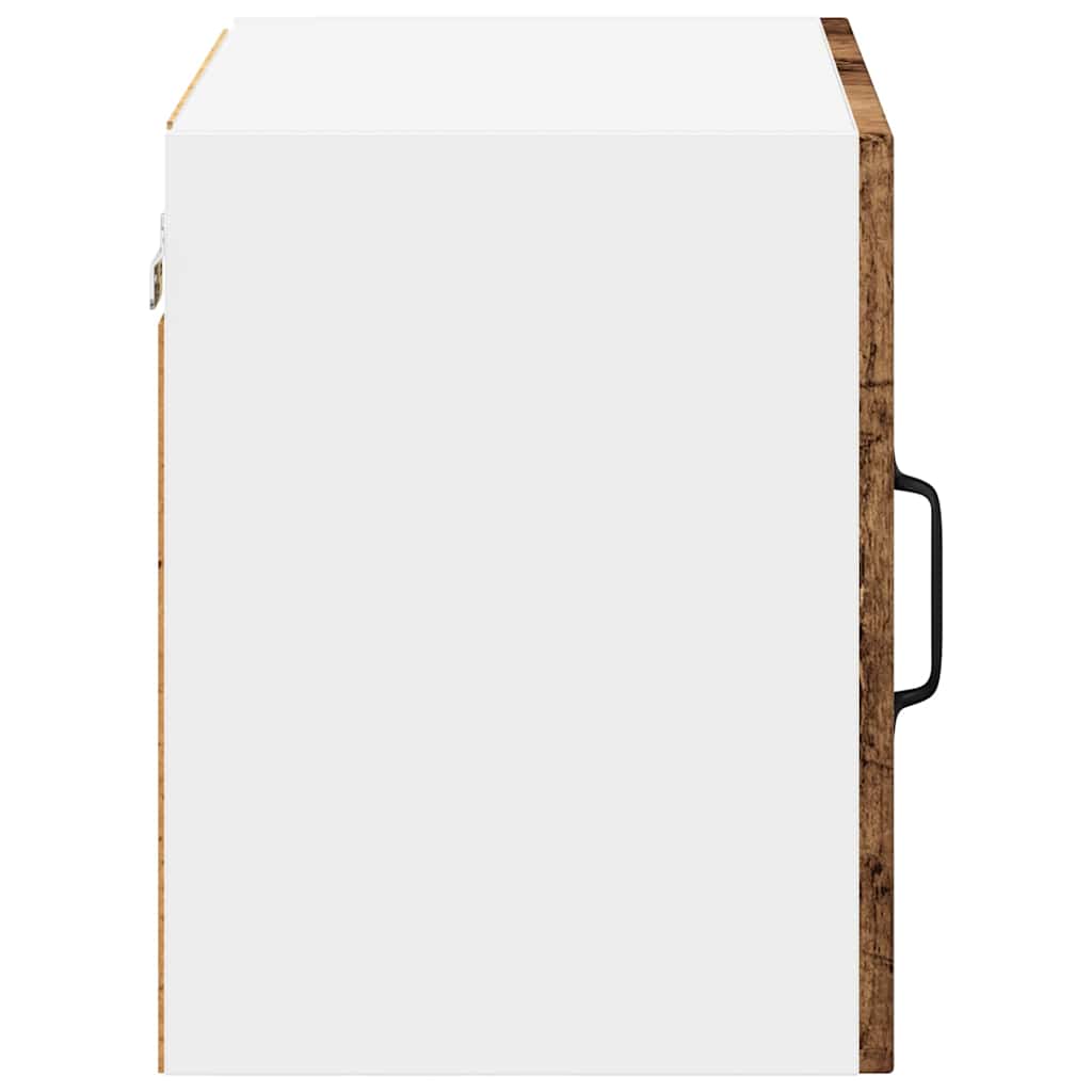 Vægskab LUCCA 2 pcs Gammelt træ 50 x 31 x 40 cm Konstrueret træ