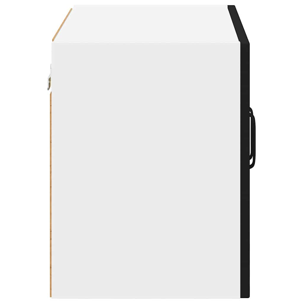 Vægskab til køkken med dør Sort 60 x 31 x 40 cm Konstrueret træ
