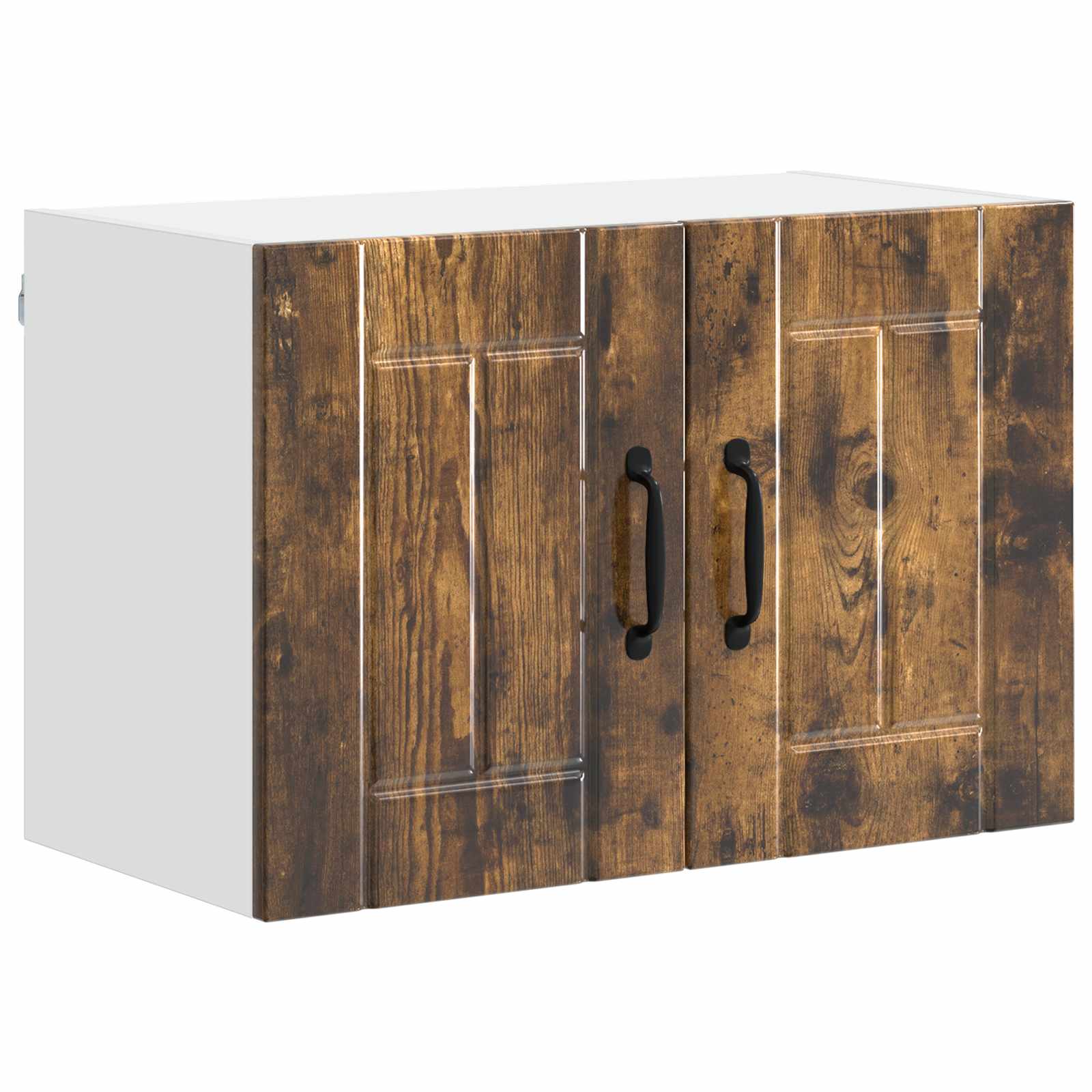 Vægskab LUCCA 2 pcs Røget eg 60 x 31 x 40 cm Konstrueret træ