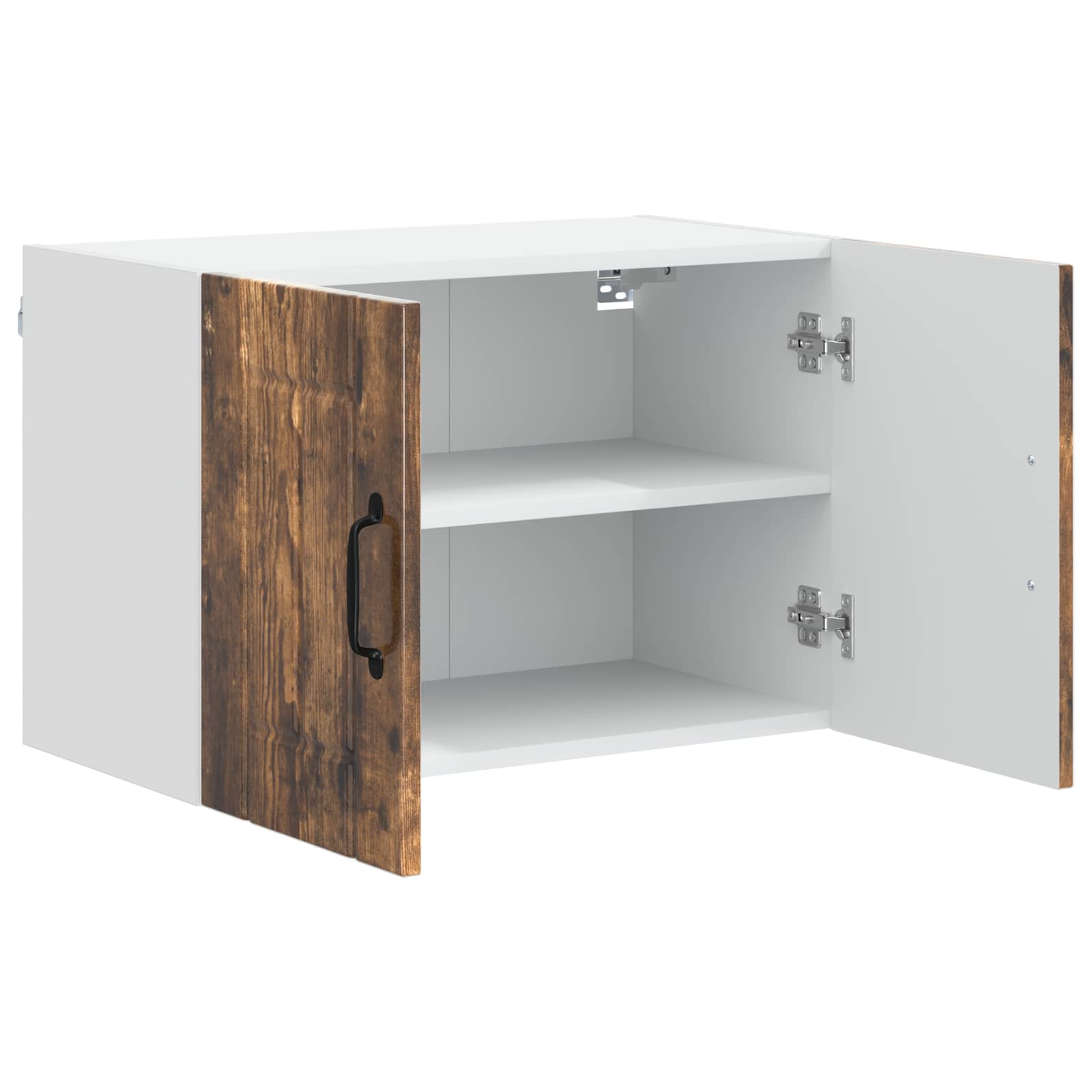 Vægskab LUCCA 2 pcs Røget eg 60 x 31 x 40 cm Konstrueret træ