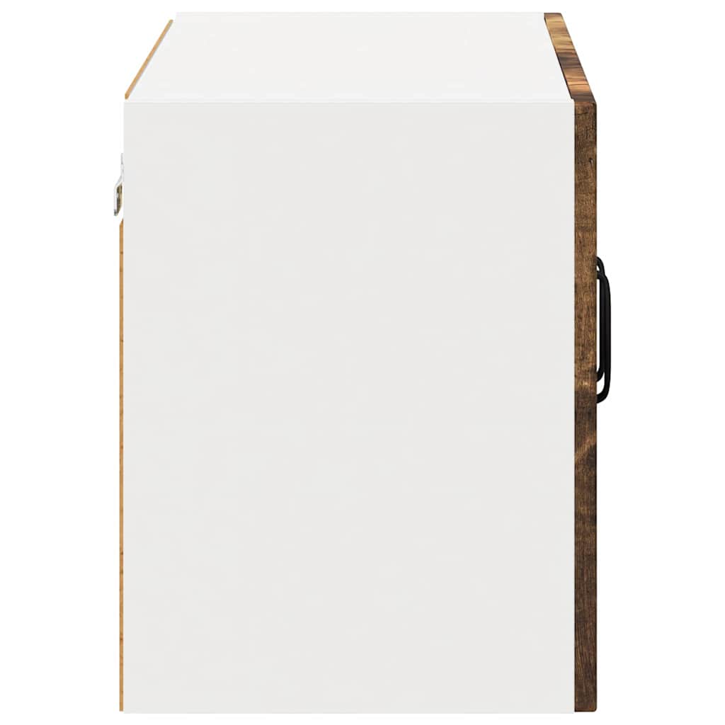 Vægskab LUCCA 2 pcs Røget eg 60 x 31 x 40 cm Konstrueret træ