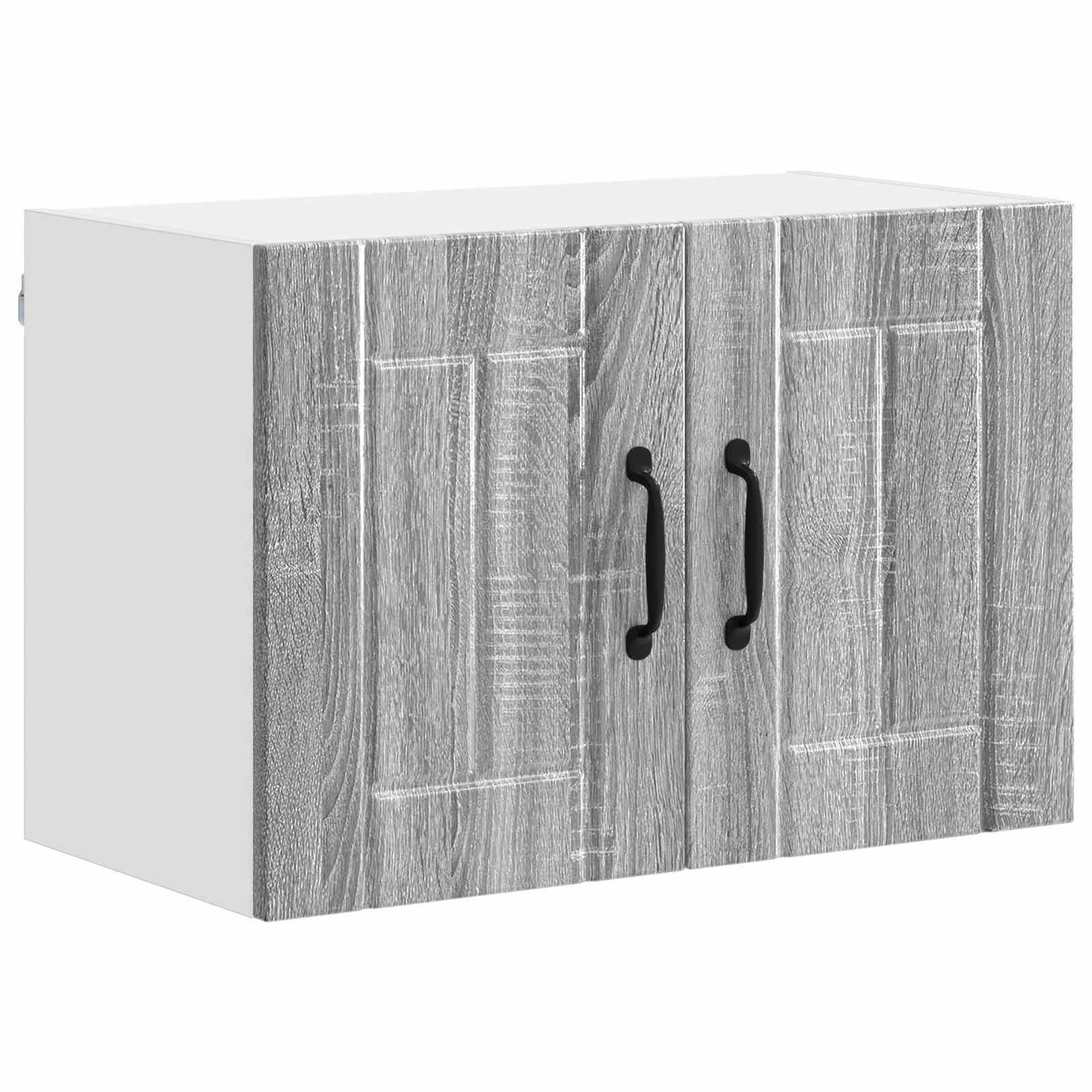 Vægskab LUCCA 2 pcs Grå sonoma-eg 60 x 31 x 40 cm
