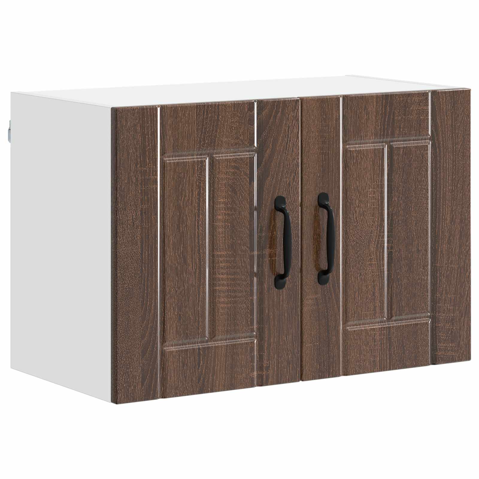 Vægskab LUCCA 2 pcs Brunt eg 60 x 31 x 40 cm Konstrueret træ
