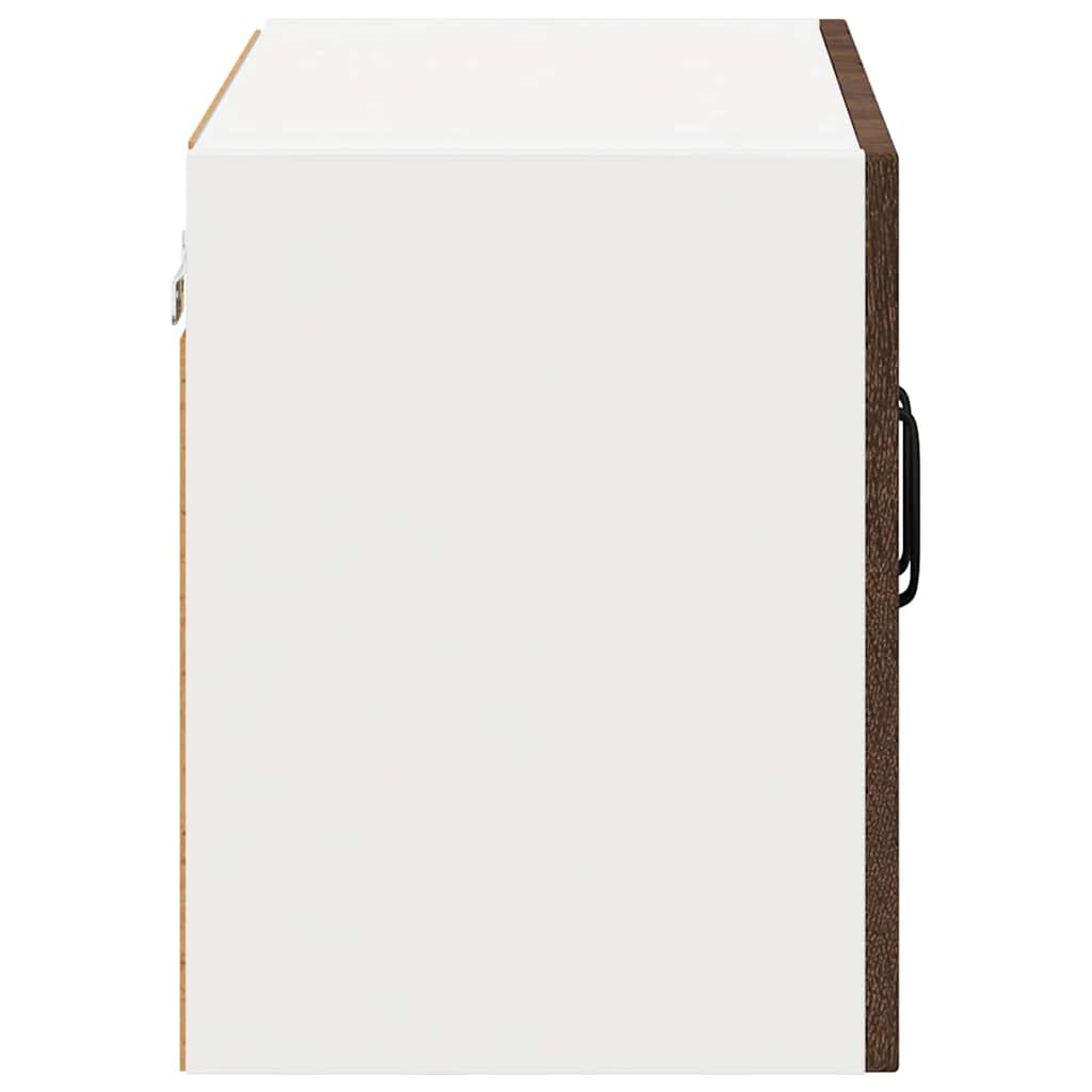 Vægskab LUCCA 2 pcs Brunt eg 60 x 31 x 40 cm Konstrueret træ