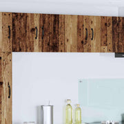 Køkkenvægskabe med hylde 2 pcs Gammelt træ 60 x 31 x 40 cm