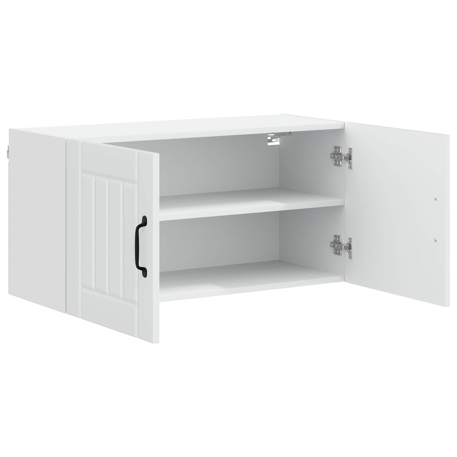 Vægskab LUCCA Hvid 80 x 31 x 40 cm Konstrueret træ