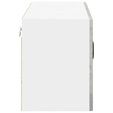 Vægskab LUCCA Betongrå 80 x 31 x 40 cm Konstrueret træ