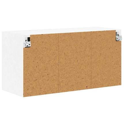 Vægskab LUCCA Hvid højglans 80 x 31 x 40 cm Konstrueret træ