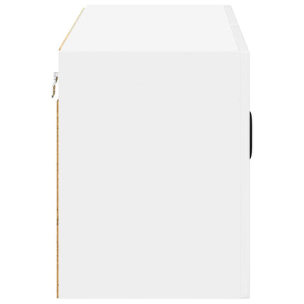 Vægskab LUCCA Hvid højglans 80 x 31 x 40 cm Konstrueret træ