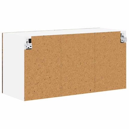 Vægskab LUCCA Røget eg 80 x 31 x 40 cm Konstrueret træ