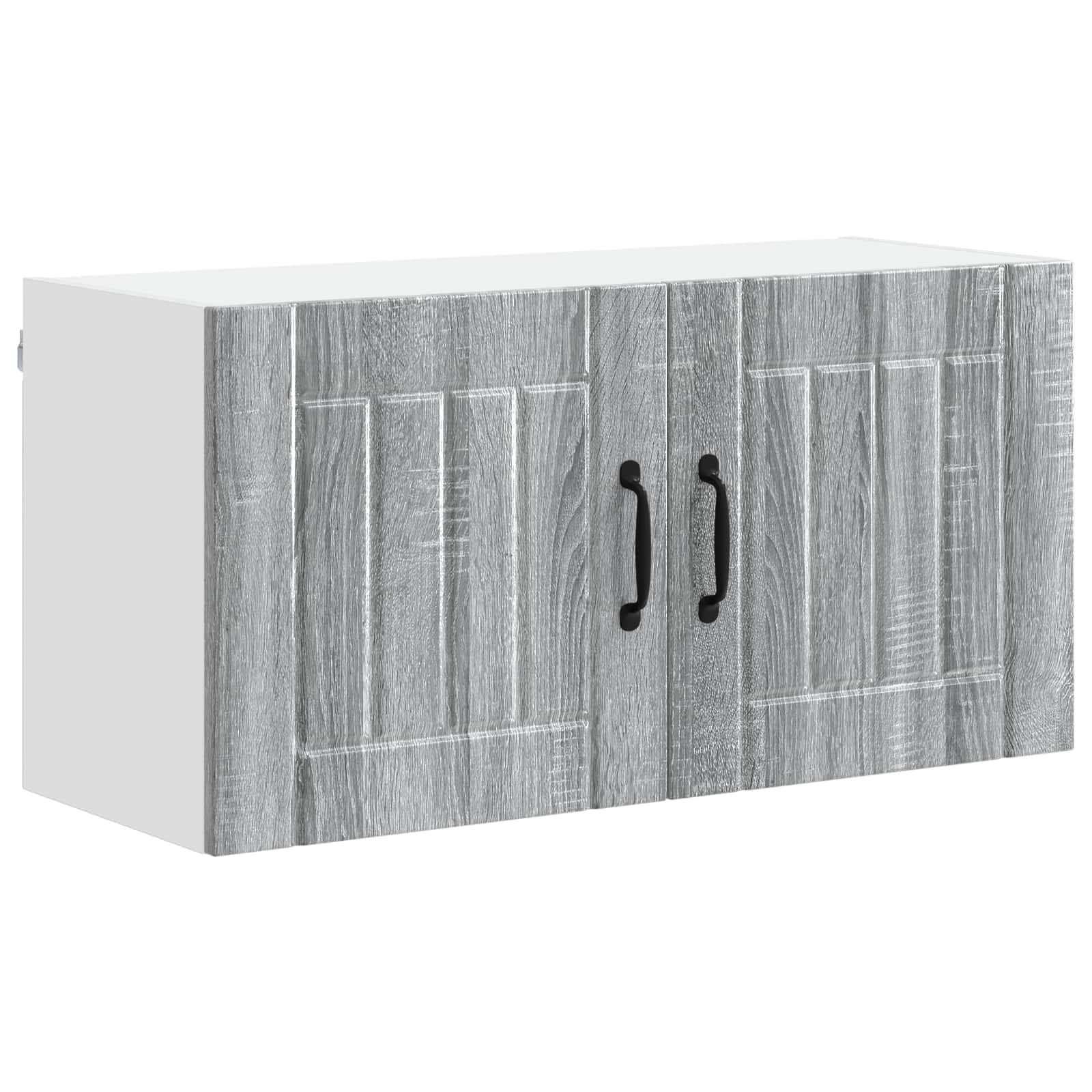 Vægskab LUCCA Grå sonoma-eg 80 x 31 x 40 cm Konstrueret træ