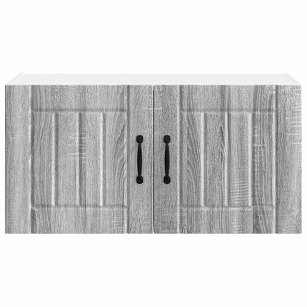 Vægskab LUCCA Grå sonoma-eg 80 x 31 x 40 cm Konstrueret træ