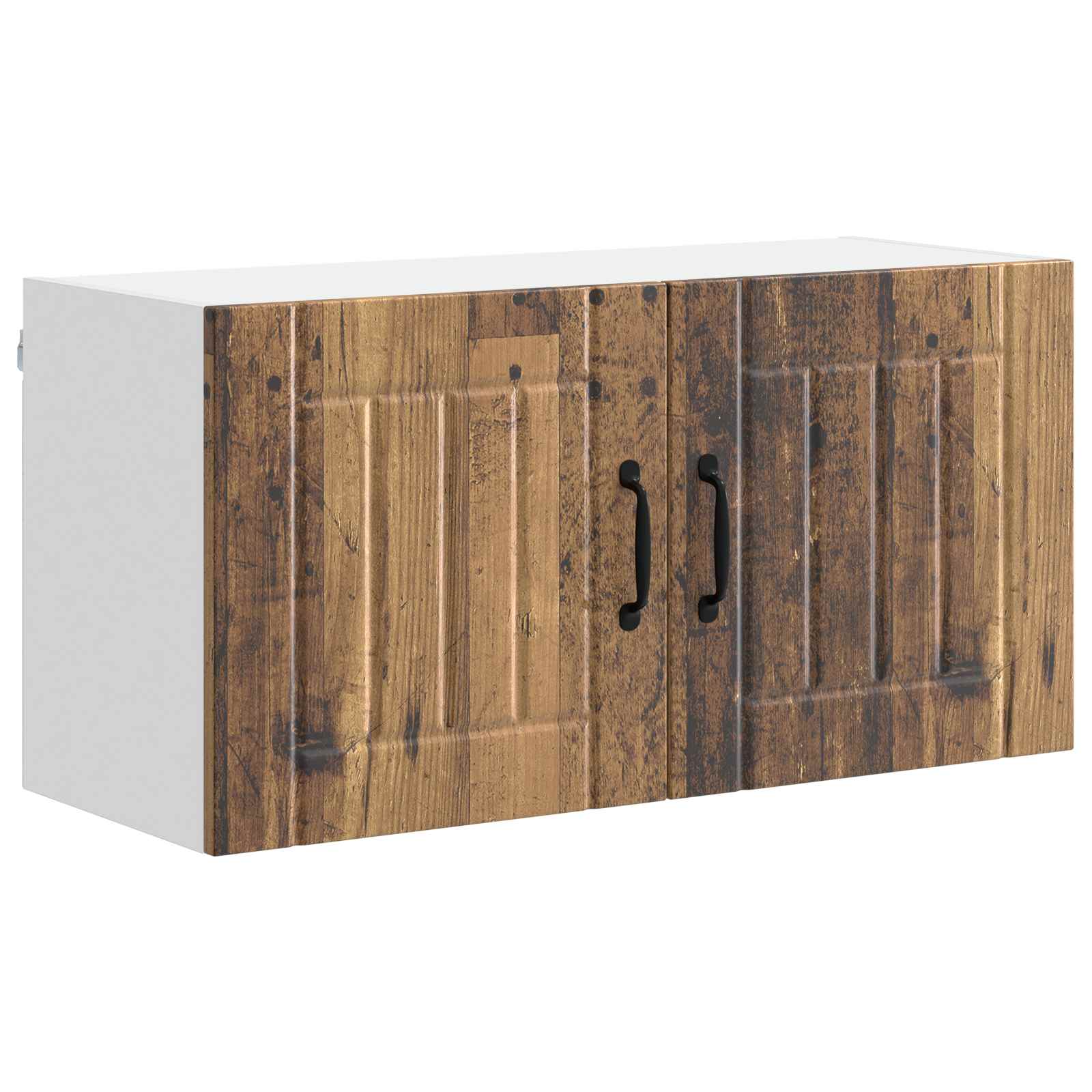 Vægskab LUCCA Gammelt træ 80 x 31 x 40 cm Konstrueret træ
