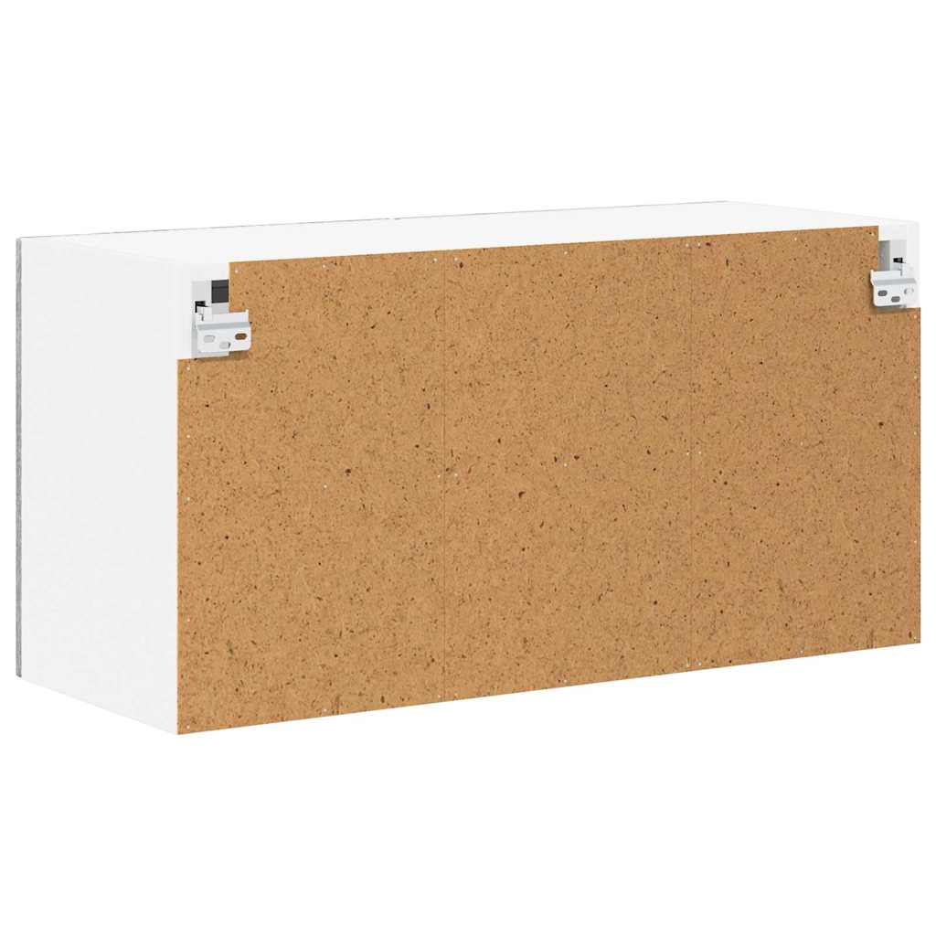 Væglågskab LUCCA Grå sonoma-eg 80 x 31 x 40 cm Konstrueret træ