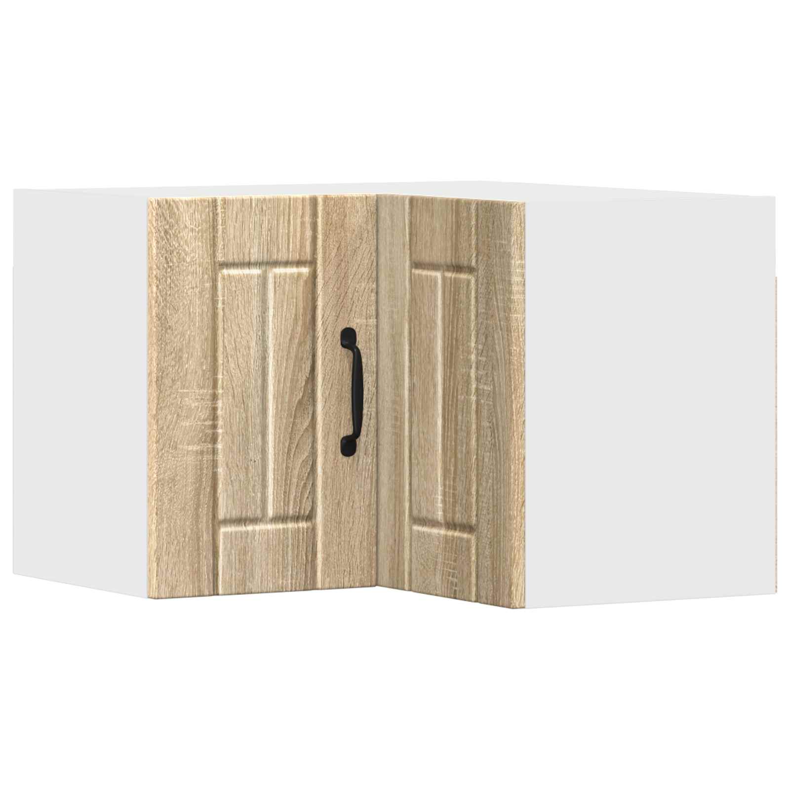 Væg hjørneskab LUCCA Sonoma-eg 57 x 57 x 40 cm Konstrueret træ