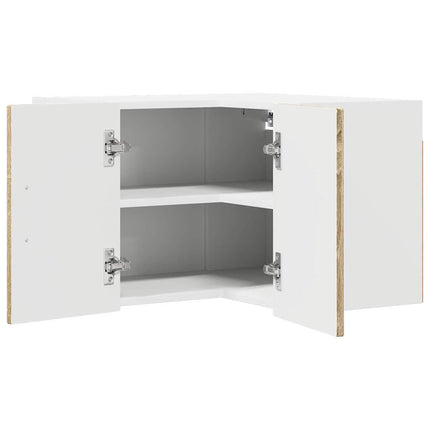 Væg hjørneskab LUCCA Sonoma-eg 57 x 57 x 40 cm Konstrueret træ