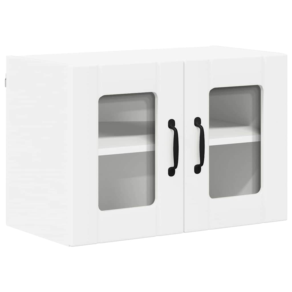 Væglågskab LUCCA 2 pcs Hvid 60 x 31 x 40 cm Konstrueret træ