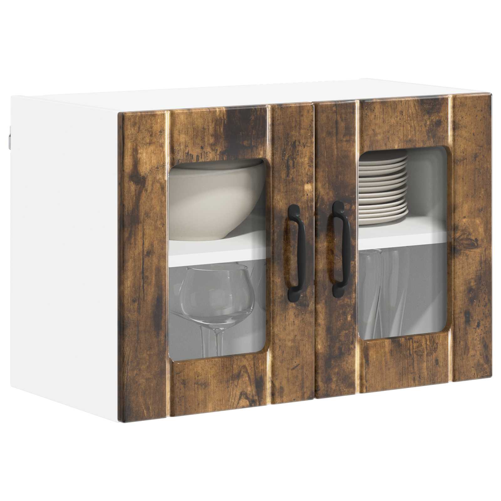 Væglågskab LUCCA Røget eg 60 x 31 x 40 cm Konstrueret træ