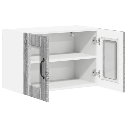 Væglågskab LUCCA Grå sonoma-eg 60 x 31 x 40 cm Konstrueret træ